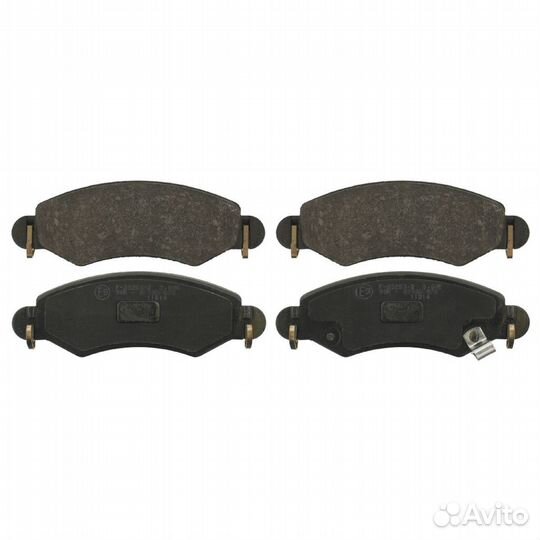 Колодки тормозные eurorepar 1617263380