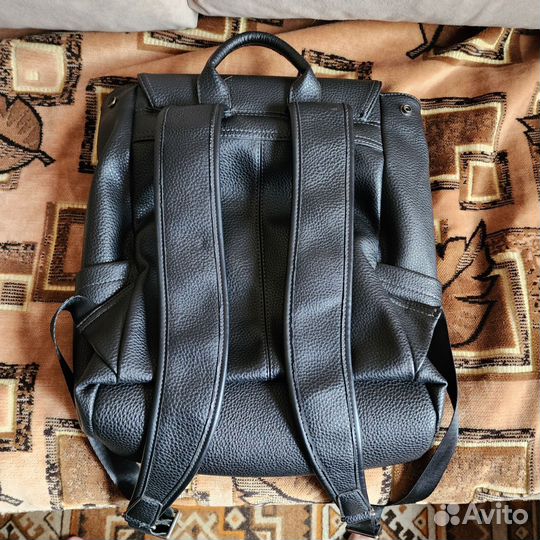 Рюкзак кожаный мужской бу