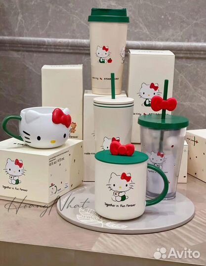 Starbucks x Hello Kitty кружки на заказ