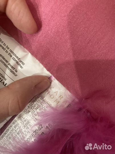 Декоративная подушка с перьями Zara Home