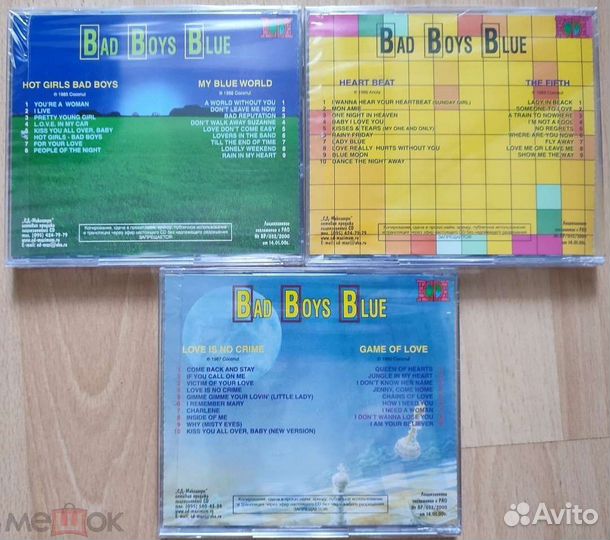 Bad Boys Blue – коллекция CD лицензия новые