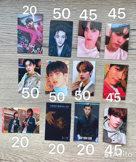 Карточки kpop (Stray Kids, TXT, Игра в кальмара)