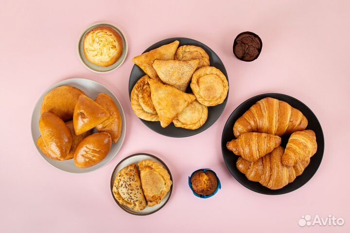 Замороженная выпечка, слойки