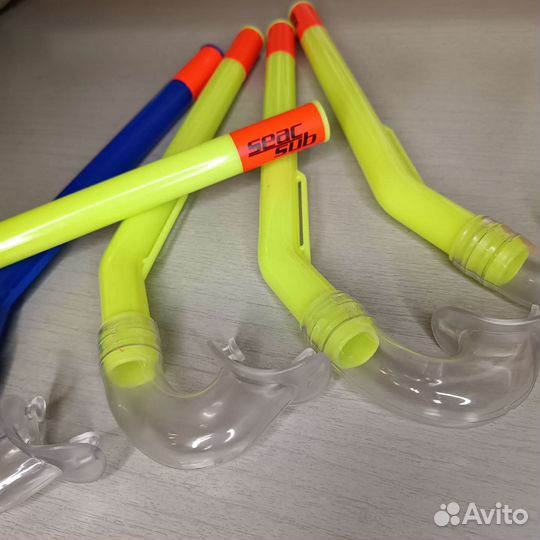 Трубка для подводного плавания без клапана SeacSub