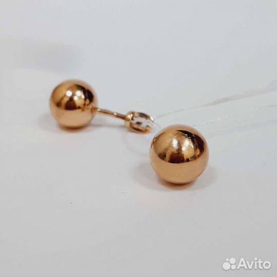 Золотые серьги