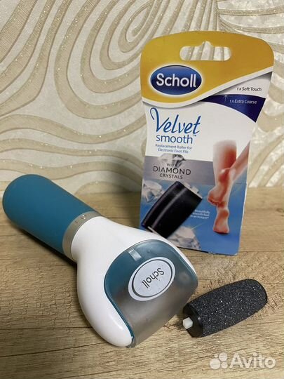 Пилка электрическая scholl + 2 сменные насадки