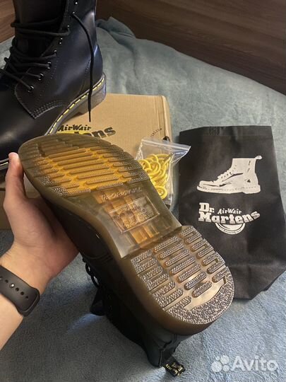 Ботинки dr martens 1460 black(черные)