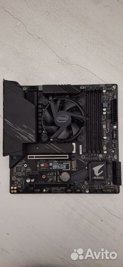 Материнская плата с процессором i5 11400f