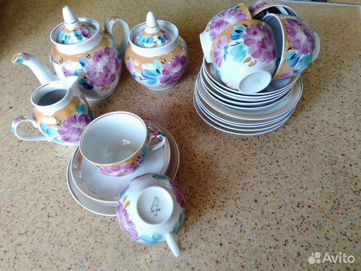 Чайный сервиз вербилки