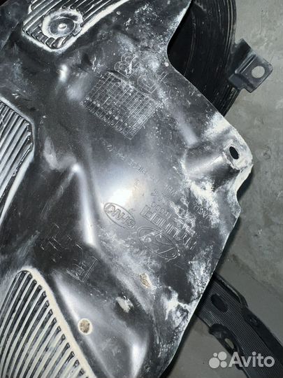 Подкрыльники хундай солярис