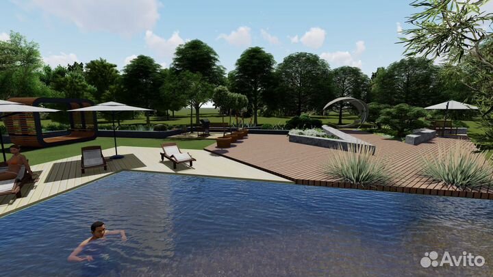 Ландшафтный дизайн,проектирование, озеленение сада