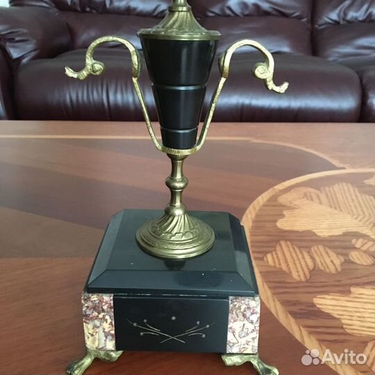 Канделябр пара на пять свечей старинные