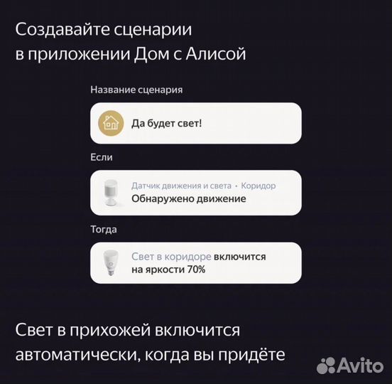 Датчик движения и освещения, Яндекс, Zigbee