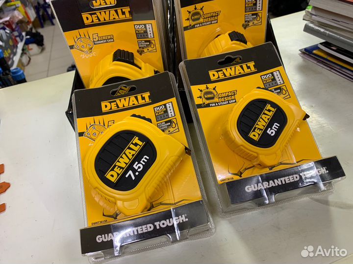 Рулетка dewalt 5м., 7.5м