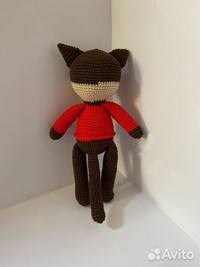 Вязанный котик