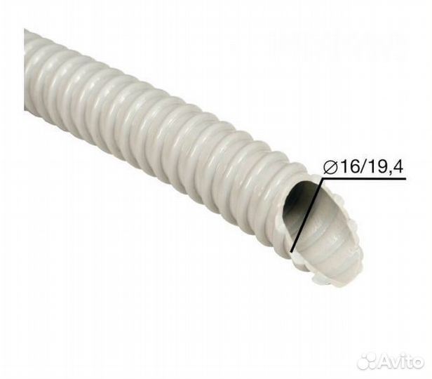 Шланг дренажный Рувинил 16 мм армир. бухта 30 м