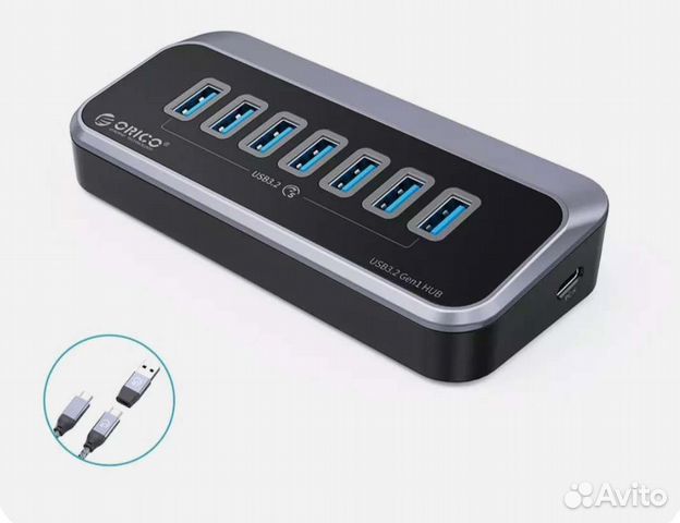 USB HUB orico 7 Ports USB 3,2