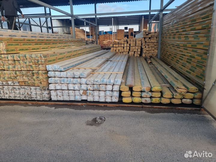 Пиломатериалы из сосны от производителя
