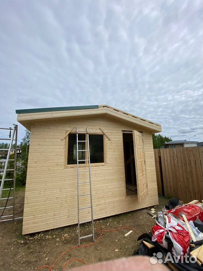 Строительство Хоз блоков, беседок из дерева