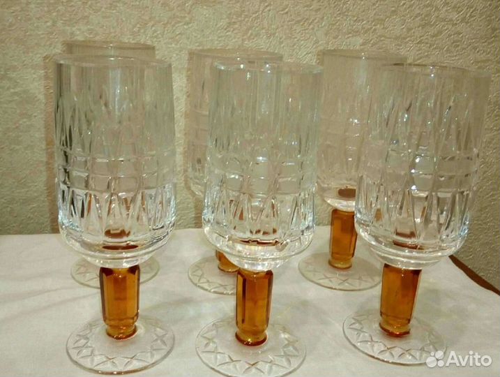 Бокалы СССР олимпиада 80 хрусталь