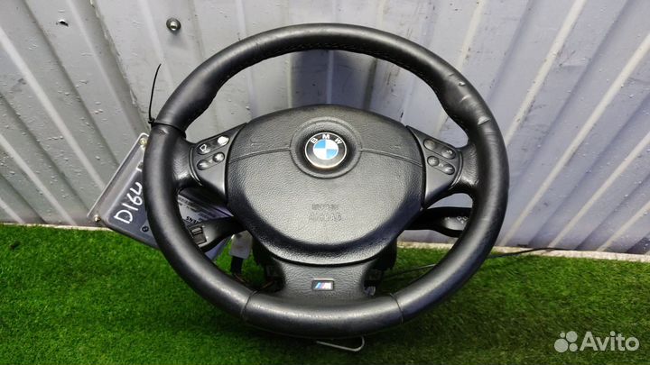 Руль на BMW 5 E39 кожаный с круизом рестайлинг