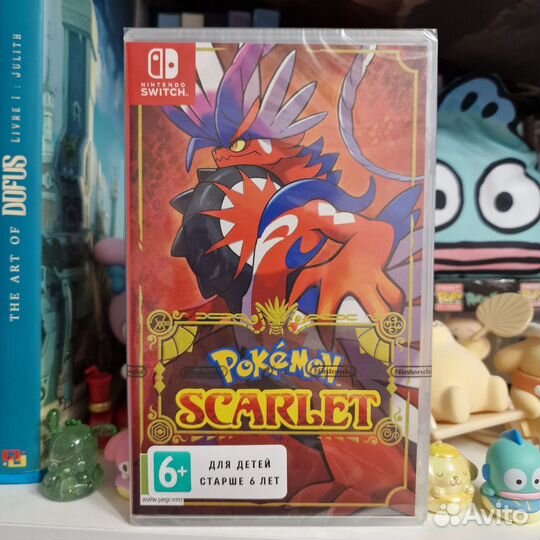 Игры для nintendo switch Pokémon Scarlet