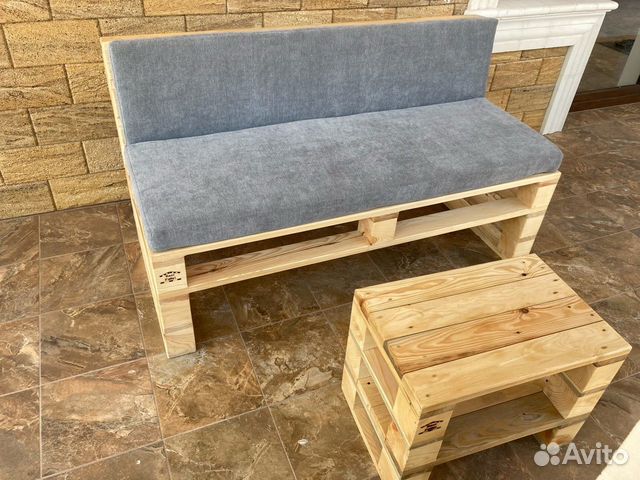 Мебель из поддонов, палет и натурального дерева