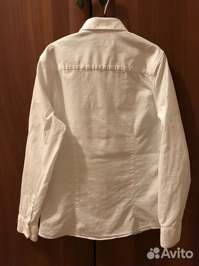 Рубашка Zara для мальчика на р.152 Белая