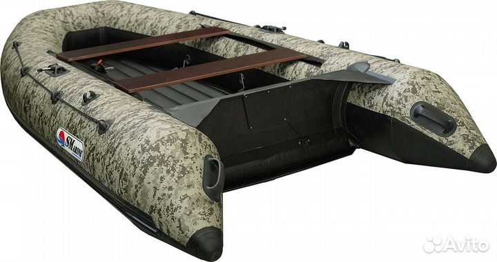 Лодка Smarine AIR Standard 360 (зеленый камуфляж)