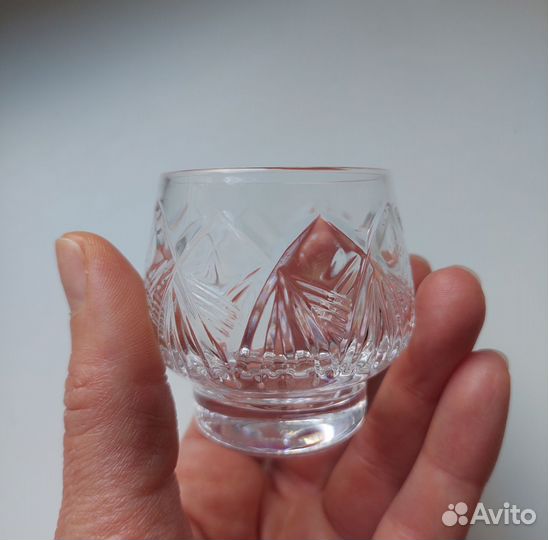 Рюмки стопки хрустальные