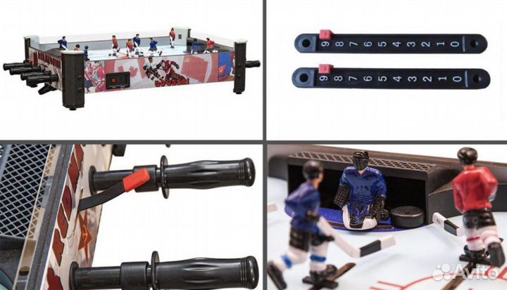 Настольный хоккей Red Machine счётчик голов