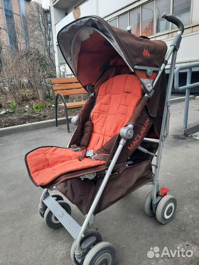 Прогулочная коляска Maclaren techno xlr, трость