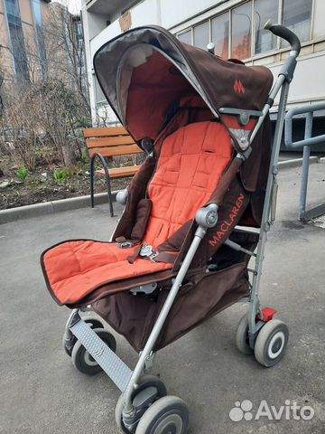 Прогулочная коляска Maclaren techno xlr, трость