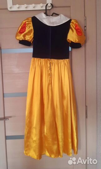 Новогодний костюм белоснежки для девочки