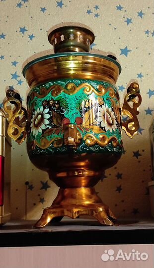 Расписной самовар 1986 год