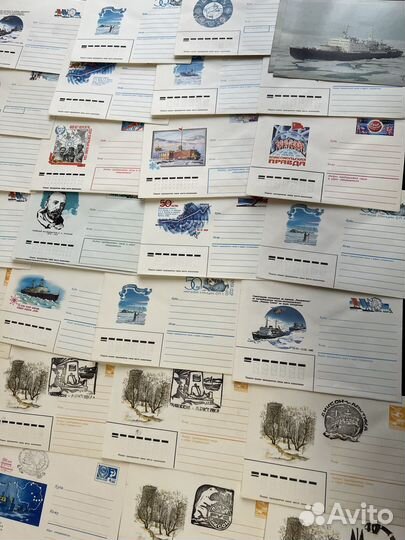 Открытки и конверты спецгашения (экспедиции)