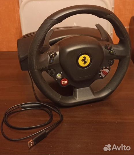 Игровой руль Thrustmaster 458 RW (v4) PC / xbox360