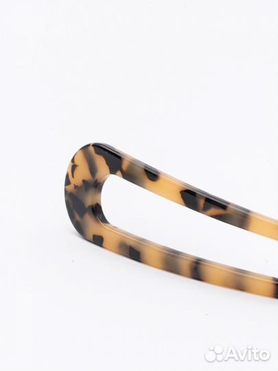 Шпилька для волос U-образная kisimi, цвет: Охра