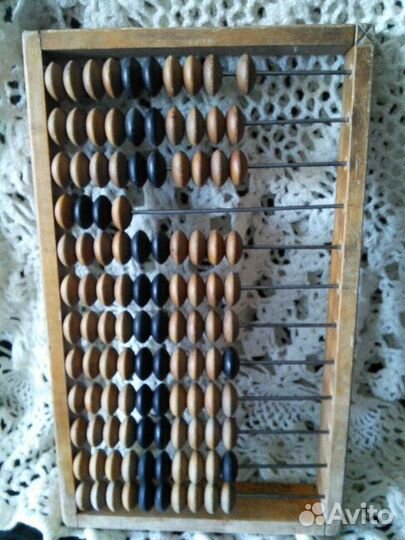 Счёты деревянные большие