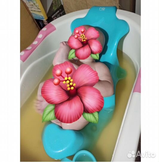 Ванночка с горкой и ковшиком