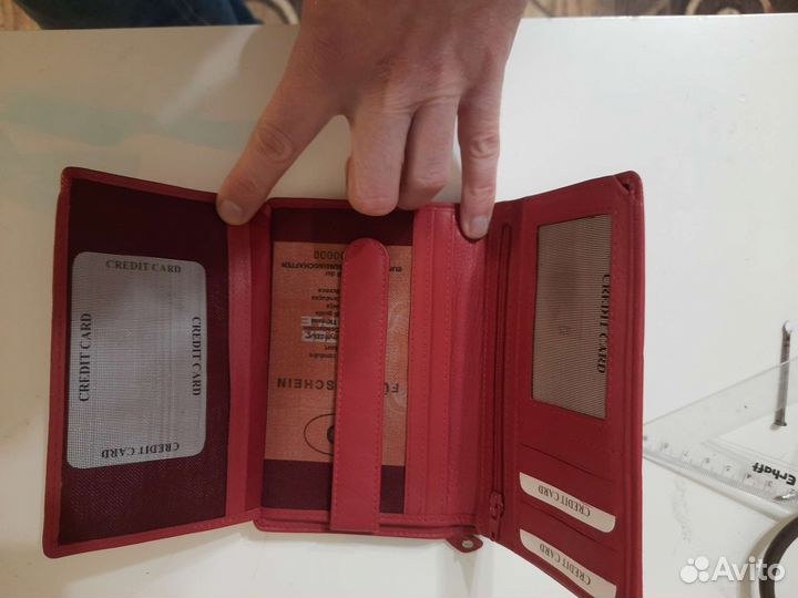 Кошелек женский натуральная кожа