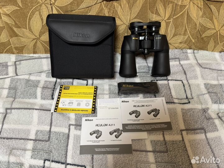Бинокль nikon aculon A211 10x50