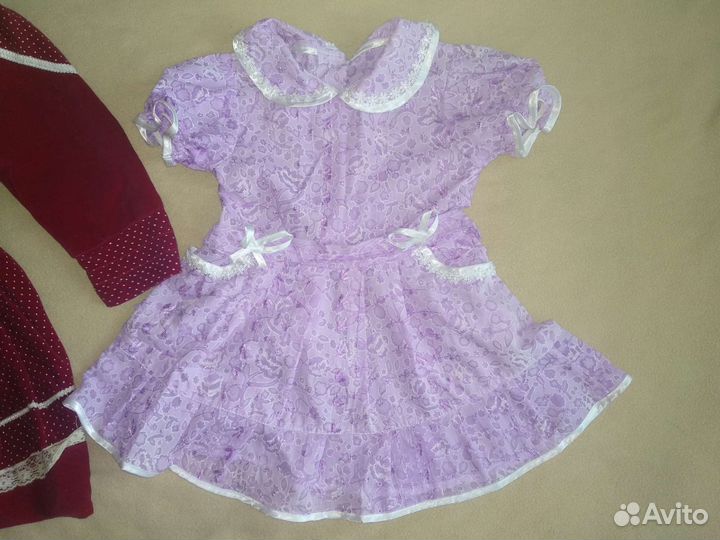 Платье для девочки 98