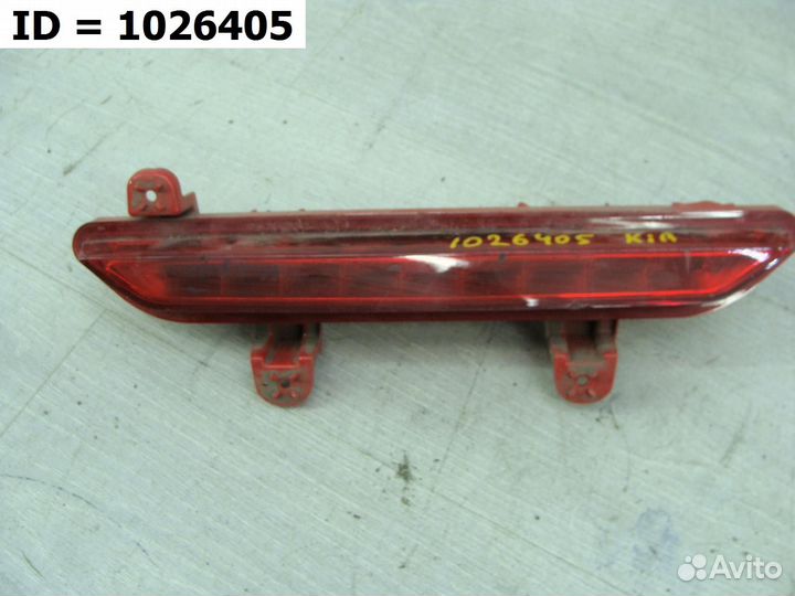 Светоотражатель катафот заднего бампера правый Gen