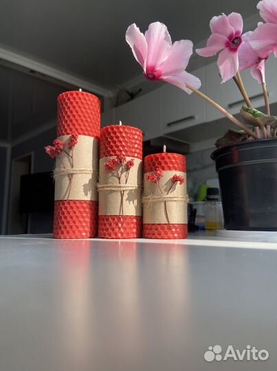 Свечи из вощины