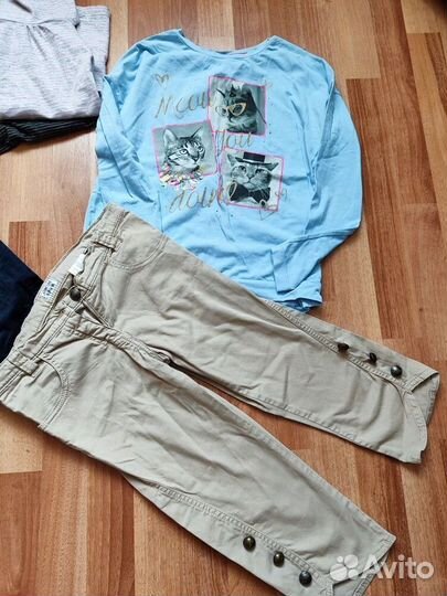 Одежда на 140-146 см на девочку пакетом