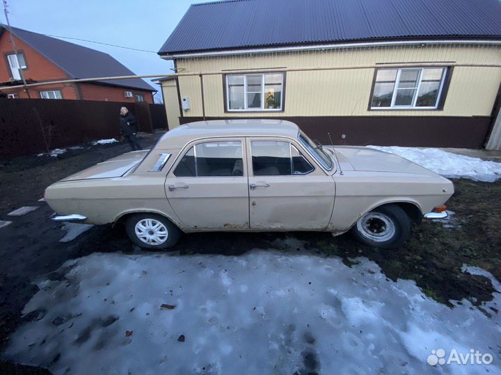 ГАЗ 24 Волга 2.4 МТ, 1986, 230 000 км