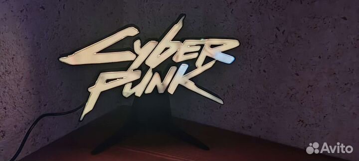 Лампа Cyberpunk 2077