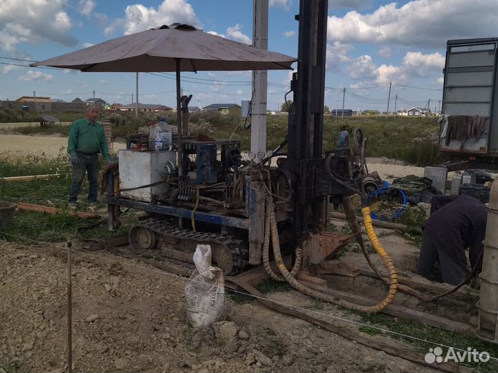 Бурение скважин малогабаритной установкой