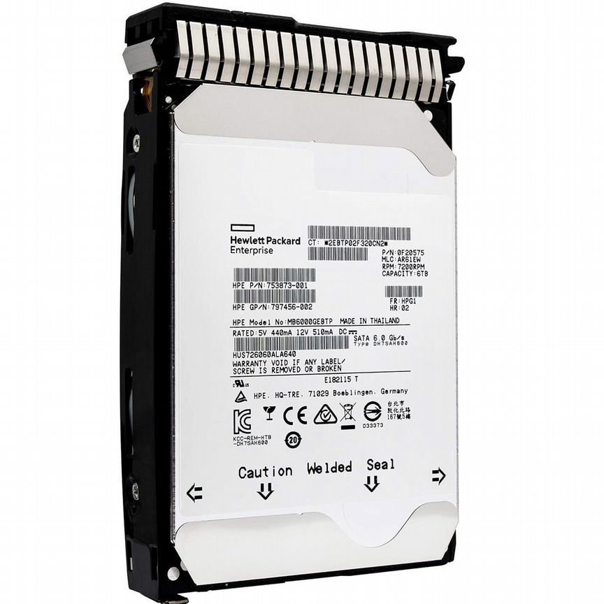 [761496-001] Жесткий Диск Hp 6tb Sata3 3,5" Hdd 761496-001